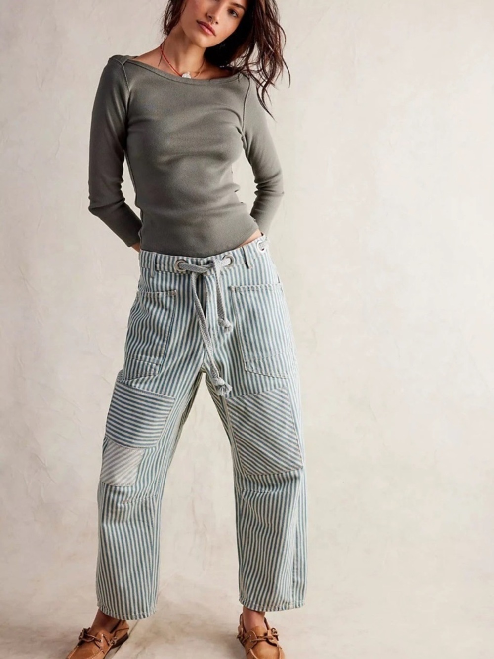 Free people Moxie Railroad Jeans